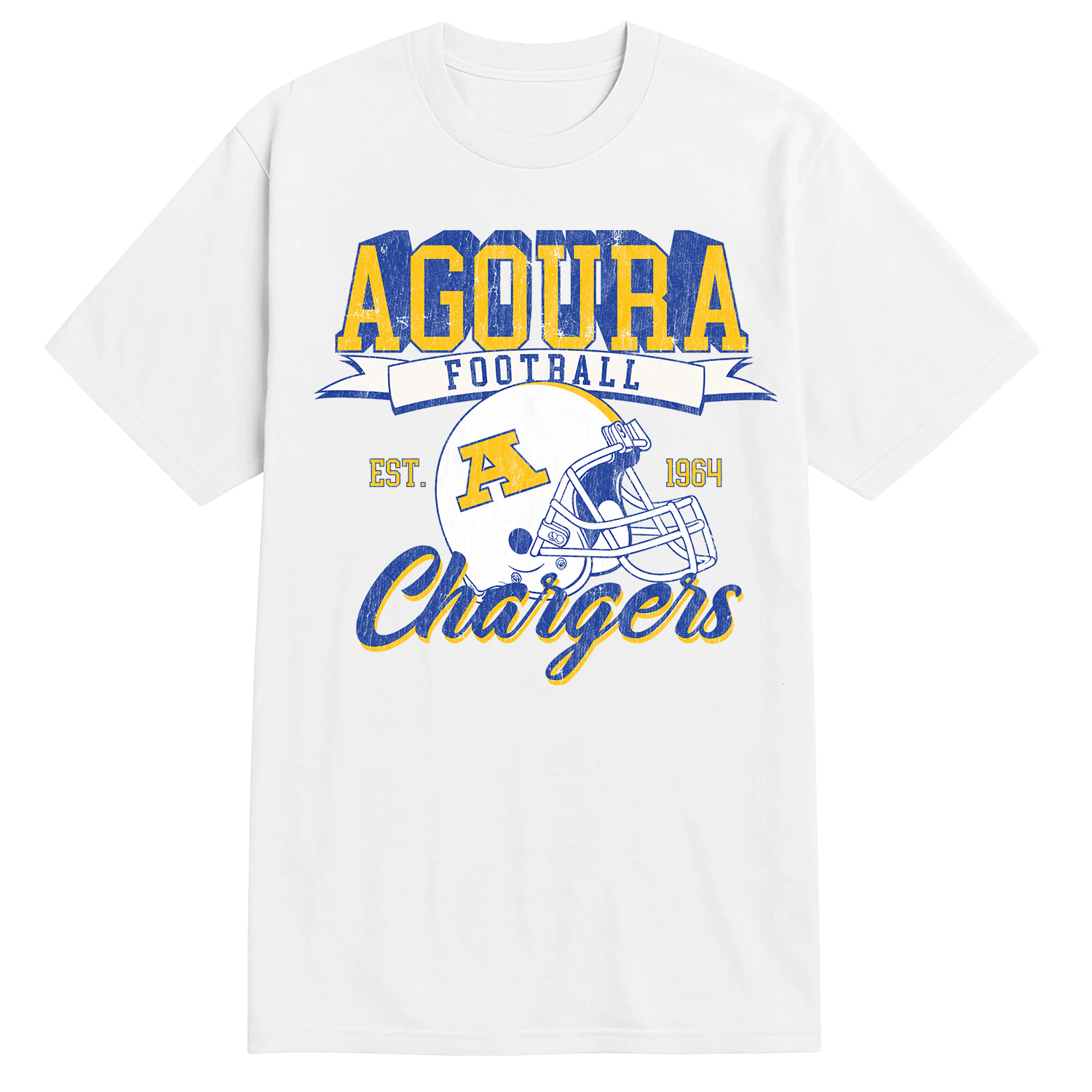 Vintage Chargers Helmet Tee