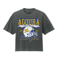 Vintage Chargers Helmet Crop Tee
