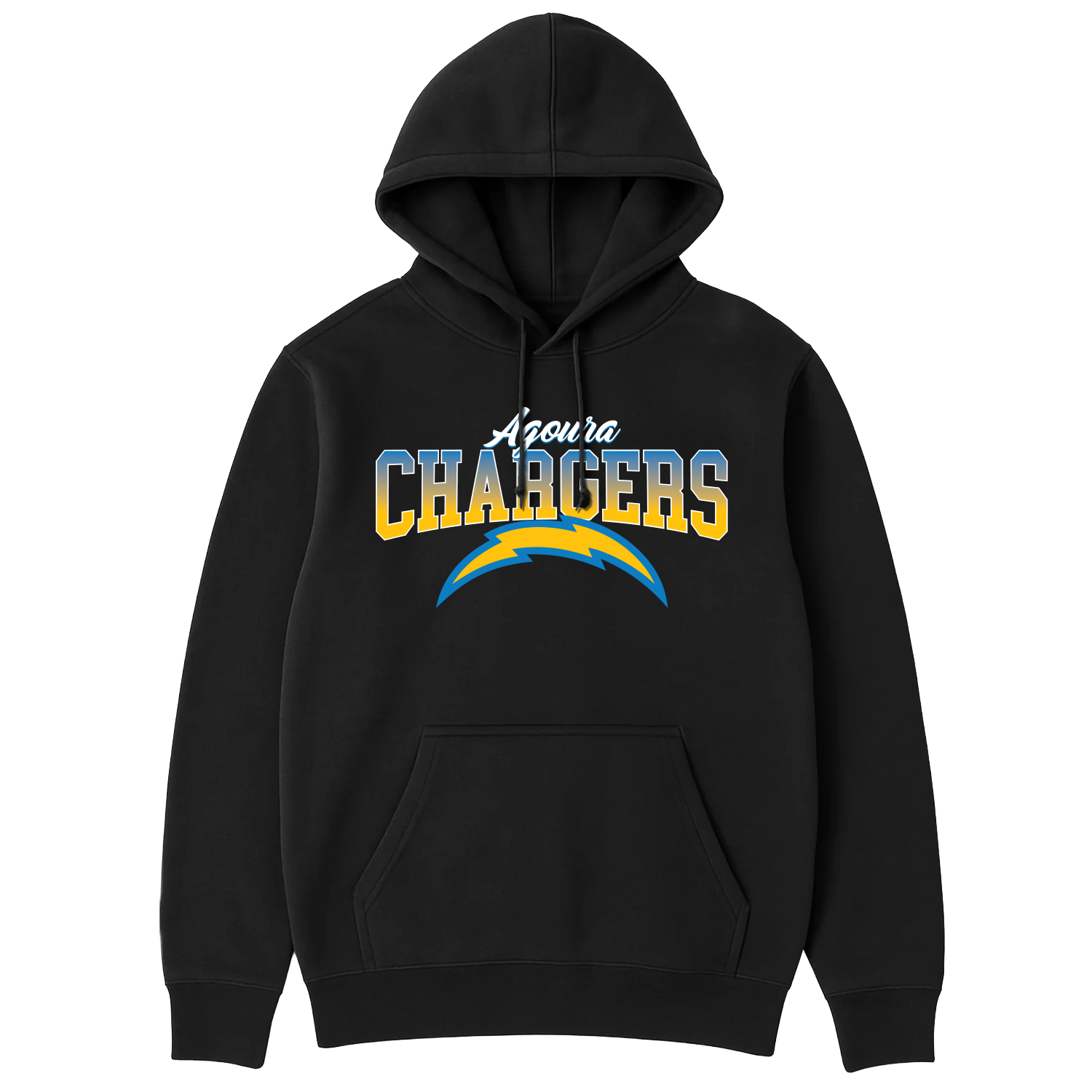 Chargers Bolt Hoodie