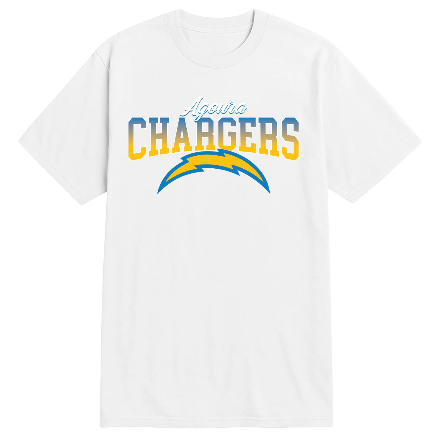 Chargers Bolt Tee