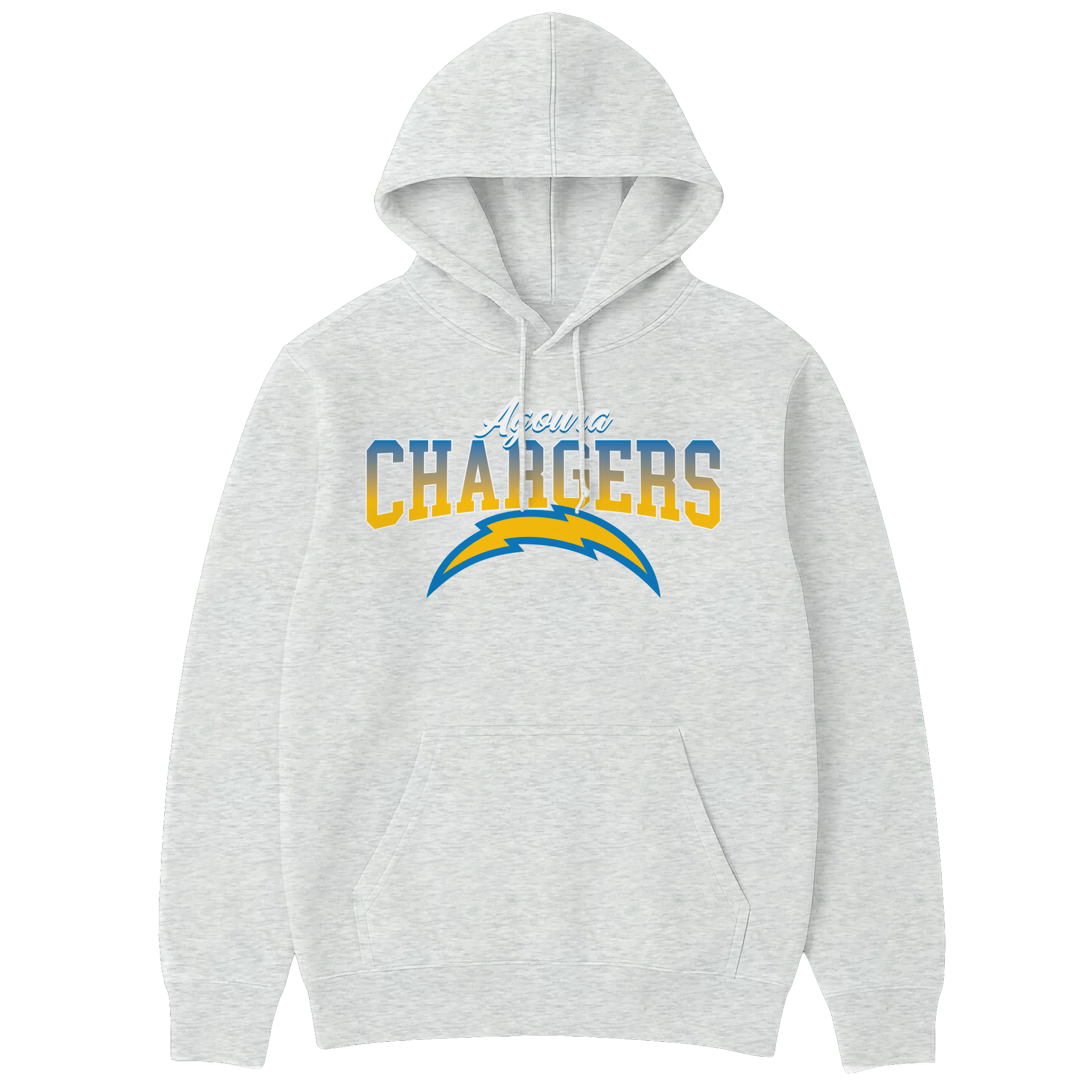Chargers Bolt Hoodie