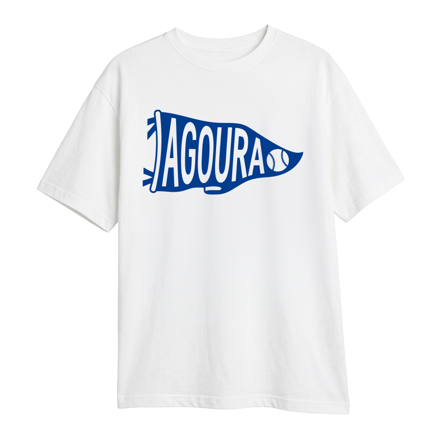 Agoura Baseball Pennant Tee