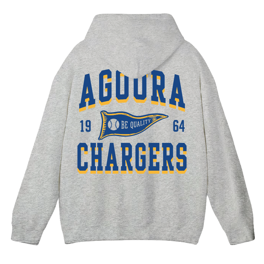 Chargers "Be Quality" Pennant Hoodie
