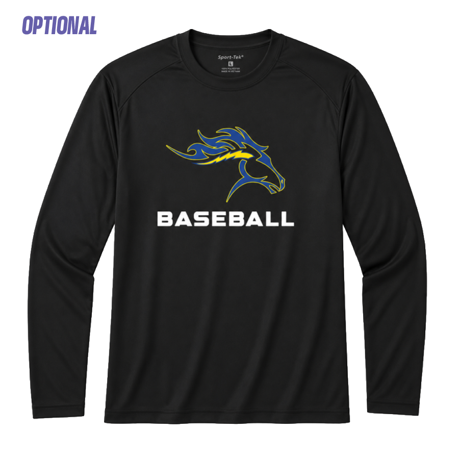 Charger Baseball Practice Tee LS (Optional)