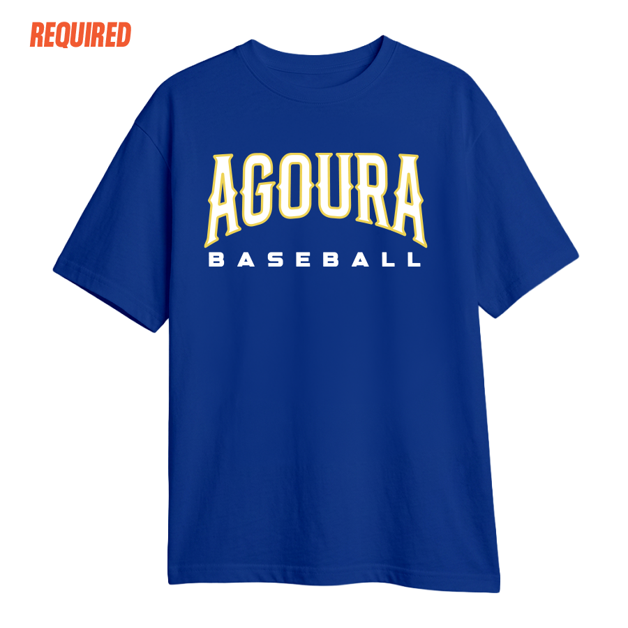 Agoura Baseball Practice Tee (Mandatory)