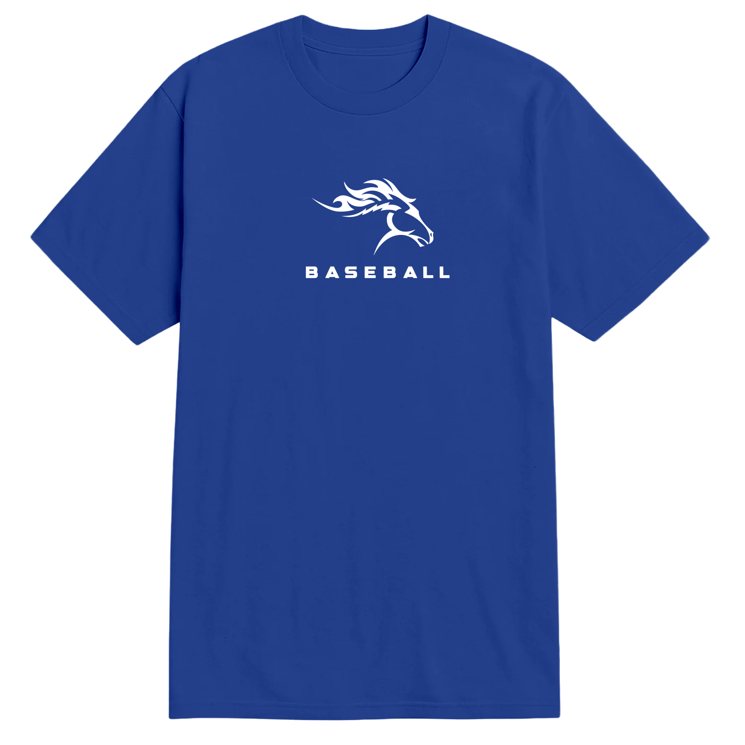Coaches Chargers Baseball Tee - Royal